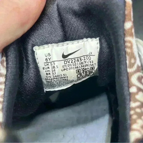 Nike Haurache GS Doodle shoes size 6Y - Picture 5 of 5